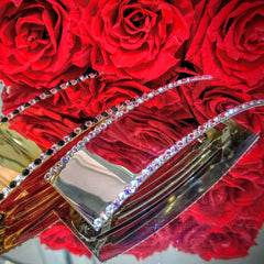 METAL HAIR CLIP - HC3 - Jimmy Crystal New York