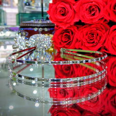 THIN METAL HAIR BAND - HC1 - Jimmy Crystal New York