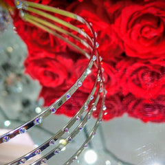 THIN METAL HAIR BAND - HC1 - Jimmy Crystal New York