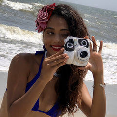 Panda Polaroid instant camera - Jimmy Crystal New York