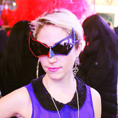 SUPERHERO - GL868 PARTY COSTUME GLASSES - Jimmy Crystal New York