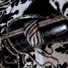 LEOPARD- PJ263 L/BROWN - Jimmy Crystal New York