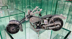 MOTORCYCLE BLACK & WHITE - Jimmy Crystal New York