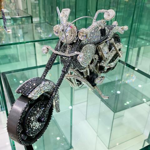 MOTORCYCLE BLACK & WHITE - Jimmy Crystal New York