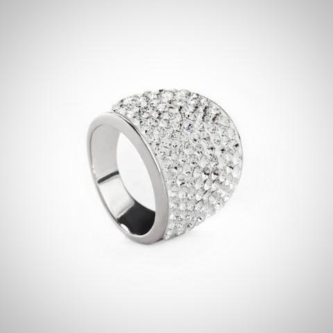 KAYLEE - STERLING SILVER RING231 - Jimmy Crystal New York