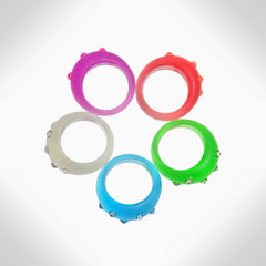 ABIGAIL - RING152 - SET OF 5 RINGS - Jimmy Crystal New York