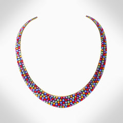 SET008 - CHOKER & BANGLE SET - Jimmy Crystal New York