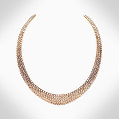 SET008 - CHOKER & BANGLE SET - Jimmy Crystal New York