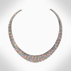 SET008 - CHOKER & BANGLE SET - Jimmy Crystal New York