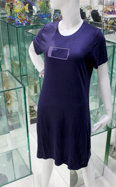 JERSEY KNIT DRESS - RUN OUT OF BATTERY - Jimmy Crystal New York