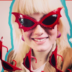 COMMA - GL626 FUN PARTY GLASSES - Jimmy Crystal New York