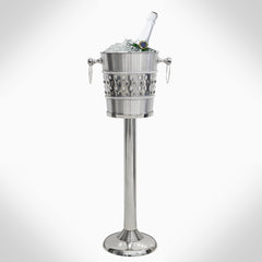 Wine & Ice Bucket with Steel Bucket Stand - Jimmy Crystal New York